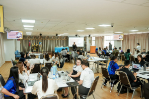 รร.สาธิต มรภ.เทพสตรี จัดประชุมเชิงปฏิบัติการระดมสมองครูและบุคลากร วางแนวทางพัฒนาสถานศึกษาสู่ความเป็นเลิศ