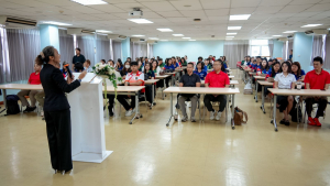คณะวิทยาการจัดการ มรภ.เทพสตรี จัดพิธีปัจฉิมนิเทศนักศึกษาฝึกประสบการณ์วิชาชีพ ภาคพิเศษ ภาคการศึกษาที่ 2 ปีการศึกษา 2568