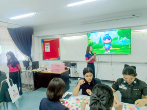มรภ.เทพสตรี ลงพื้นที่จัดอบรมเชิงปฏิบัติการ English & AI for Education สำหรับครูกลุ่มสาระการเรียนรู้ภาษาต่างประเทศ ของ รร.ตชด. จ.สระแก้ว