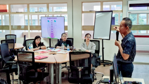 คณะเทคโนโลยีสารสนเทศ มรภ.เทพสตรี จัดอบรม AI ช่วยครู เสริมทักษะการสร้างสื่อและบริหารห้องเรียนยุคดิจิทัลแก่บุคลากรทางการศึกษาและประชาชนในจังหวัดสิงห์บุรี