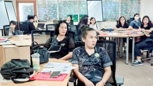 คณะเทคโนโลยีสารสนเทศ มรภ.เทพสตรี จัดอบรม AI ช่วยครู เสริมทักษะการสร้างสื่อและบริหารห้องเรียนยุคดิจิทัลแก่บุคลากรทางการศึกษาและประชาชนในจังหวัดสิงห์บุรี