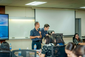 คณะเทคโนโลยีสารสนเทศ มรภ.เทพสตรี จัดอบรม AI ช่วยครู เสริมทักษะการสร้างสื่อและบริหารห้องเรียนยุคดิจิทัลแก่บุคลากรทางการศึกษาและประชาชนในจังหวัดสิงห์บุรี