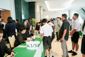 รร.สาธิต มรภ.เทพสตรี จัดปฐมนิเทศและประชุมผู้ปกครองนักเรียน ม.1 และ ม.4 ประจำปีการศึกษา 2569 การประชุมผู้ปกครองและรับผลการเรียนนักเรียน ม.2 ม.3 ม.5 และ ม.6