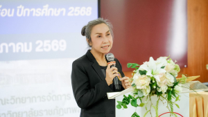 คณะวิทยาการจัดการ มรภ.เทพสตรี จัดปฐมนิเทศนักศึกษาฝึกประสบการณ์วิชาชีพภาคพิเศษ ภาคฤดูร้อน ปีการศึกษา 2568
