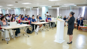 คณะวิทยาการจัดการ มรภ.เทพสตรี จัดปฐมนิเทศนักศึกษาฝึกประสบการณ์วิชาชีพภาคพิเศษ ภาคฤดูร้อน ปีการศึกษา 2568