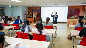 คณะวิทยาการจัดการ มรภ.เทพสตรี จัดปฐมนิเทศนักศึกษาฝึกประสบการณ์วิชาชีพภาคพิเศษ ภาคฤดูร้อน ปีการศึกษา 2568