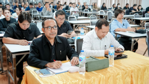 คณะครุศาสตร์ มรภ.เทพสตรี จัดอบรมพัฒนาอาจารย์คณะครุศาสตร์และคณะร่วมผลิตในหลักสูตรครุศาสตรบัณฑิต มุ่งยกระดับตามเกณฑ์คุรุสภา และ PTRU-PSF