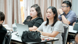 คณะครุศาสตร์ มรภ.เทพสตรี จัดอบรมพัฒนาอาจารย์คณะครุศาสตร์และคณะร่วมผลิตในหลักสูตรครุศาสตรบัณฑิต มุ่งยกระดับตามเกณฑ์คุรุสภา และ PTRU-PSF