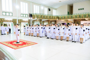 มรภ.เทพสตรี ร่วมพิธีมอบแบบลายผ้าพระราชทาน ปี 2569 สืบสานพระปณิธานภูมิปัญญาผ้าไทย