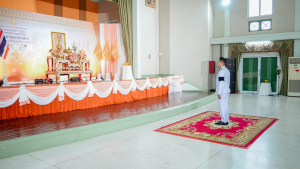 มรภ.เทพสตรี ร่วมพิธีมอบแบบลายผ้าพระราชทาน ปี 2569 สืบสานพระปณิธานภูมิปัญญาผ้าไทย