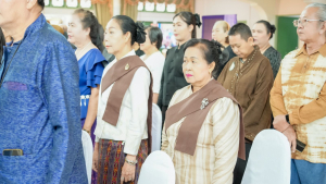 มรภ.เทพสตรี ร่วมพิธีมอบแบบลายผ้าพระราชทาน ปี 2569 สืบสานพระปณิธานภูมิปัญญาผ้าไทย
