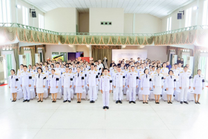 มรภ.เทพสตรี ร่วมพิธีมอบแบบลายผ้าพระราชทาน ปี 2569 สืบสานพระปณิธานภูมิปัญญาผ้าไทย