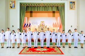 มรภ.เทพสตรี ร่วมพิธีมอบแบบลายผ้าพระราชทาน ปี 2569 สืบสานพระปณิธานภูมิปัญญาผ้าไทย