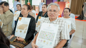 มรภ.เทพสตรี ร่วมพิธีมอบแบบลายผ้าพระราชทาน ปี 2569 สืบสานพระปณิธานภูมิปัญญาผ้าไทย