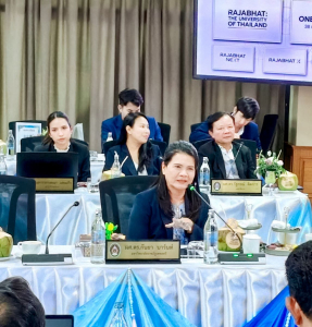 อธิการบดี มรภ.เทพสตรี พร้อมด้วยผู้บริหาร ร่วมการประชุมที่ประชุมอธิการบดีมหาวิทยาลัยราชภัฏแห่งประเทศไทย ครั้งที่ 3 (187)/2569