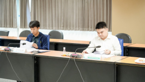 การประชุม คกก.ประจำคณะมนุษยศาสตร์และสังคมศาสตร์ มรภ.เทพสตรี ครั้งที่ 5/2569