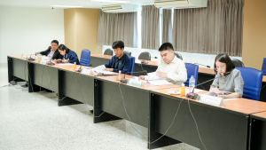 การประชุม คกก.ประจำคณะมนุษยศาสตร์และสังคมศาสตร์ มรภ.เทพสตรี ครั้งที่ 5/2569