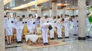 มรภ.เทพสตรี ร่วมงานเฉลิมพระเกียรติสมเด็จพระนางเจ้ารำไพพรรณี พระบรมราชินี ในรัชกาลที่ 7 เนื่องในโอกาสการประกาศยกย่องพระเกียรติคุณพระราชกรณียกิจในวาระครบ 100 ปี