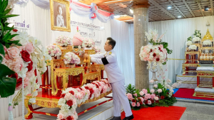 มรภ.เทพสตรี ร่วมงานเฉลิมพระเกียรติสมเด็จพระนางเจ้ารำไพพรรณี พระบรมราชินี ในรัชกาลที่ 7 เนื่องในโอกาสการประกาศยกย่องพระเกียรติคุณพระราชกรณียกิจในวาระครบ 100 ปี
