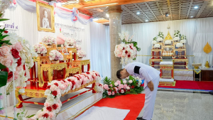 มรภ.เทพสตรี ร่วมงานเฉลิมพระเกียรติสมเด็จพระนางเจ้ารำไพพรรณี พระบรมราชินี ในรัชกาลที่ 7 เนื่องในโอกาสการประกาศยกย่องพระเกียรติคุณพระราชกรณียกิจในวาระครบ 100 ปี