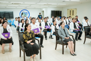 มรภ.เทพสตรี จัดพิธีมอบวุฒิบัตรและปิดการอบรมหลักสูตรการบริหารงานอุดมศึกษาระดับต้น (สำหรับผู้บริหารสายสนับสนุน) รุ่นที่ 1