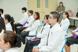 มรภ.เทพสตรี จัดพิธีมอบวุฒิบัตรและปิดการอบรมหลักสูตรการบริหารงานอุดมศึกษาระดับต้น (สำหรับผู้บริหารสายสนับสนุน) รุ่นที่ 1