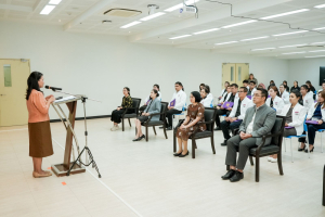 มรภ.เทพสตรี จัดพิธีมอบวุฒิบัตรและปิดการอบรมหลักสูตรการบริหารงานอุดมศึกษาระดับต้น (สำหรับผู้บริหารสายสนับสนุน) รุ่นที่ 1