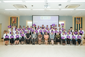 มรภ.เทพสตรี จัดพิธีมอบวุฒิบัตรและปิดการอบรมหลักสูตรการบริหารงานอุดมศึกษาระดับต้น (สำหรับผู้บริหารสายสนับสนุน) รุ่นที่ 1