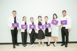 มรภ.เทพสตรี จัดพิธีมอบวุฒิบัตรและปิดการอบรมหลักสูตรการบริหารงานอุดมศึกษาระดับต้น (สำหรับผู้บริหารสายสนับสนุน) รุ่นที่ 1