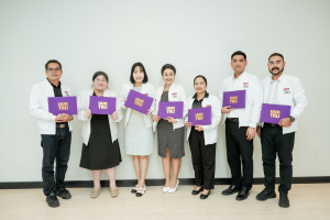 มรภ.เทพสตรี จัดพิธีมอบวุฒิบัตรและปิดการอบรมหลักสูตรการบริหารงานอุดมศึกษาระดับต้น (สำหรับผู้บริหารสายสนับสนุน) รุ่นที่ 1