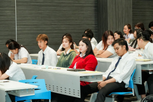 คณะวิทยาการจัดการ มรภ.เทพสตรี จัดปฐมนิเทศนักศึกษาฝึกประสบการณ์วิชาชีพ และนักศึกษาปฏิบัติงานสหกิจศึกษา ภาคการศึกษาที่ 1 ปีการศึกษา 2569
