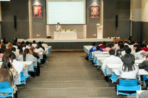 คณะวิทยาการจัดการ มรภ.เทพสตรี จัดปฐมนิเทศนักศึกษาฝึกประสบการณ์วิชาชีพ และนักศึกษาปฏิบัติงานสหกิจศึกษา ภาคการศึกษาที่ 1 ปีการศึกษา 2569