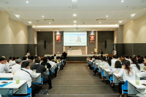 คณะเทคโนโลยีสารสนเทศ มรภ.เทพสตรี จัดพิธีปฐมนิเทศนักศึกษาใหม่ ประจำปีการศึกษา 2569 มุ่งสร้างความเข้าใจและเตรียมความพร้อมสู่รั้วมหาวิทยาลัย