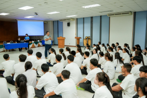 คณะครุศาสตร์ มรภ.เทพสตรี จัดโครงการส่งเสริมคุณธรรม จริยธรรมสำหรับนักศึกษาใหม่ของคณะครุศาสตร์ ประจำปีการศึกษา 2569
