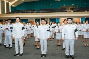 อธิการบดี มรภ.เทพสตรี นำคณะผู้บริหาร คณาจารย์ บุคลากร นักเรียน นักศึกษา ร่วมพิธีถวายพระพรชัยมงคล เนื่องในโอกาสวันเฉลิมพระชนมพรรษา สมเด็จพระนางเจ้าฯ พระบรมราชินี
