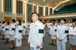 อธิการบดี มรภ.เทพสตรี นำคณะผู้บริหาร คณาจารย์ บุคลากร นักเรียน นักศึกษา ร่วมพิธีถวายพระพรชัยมงคล เนื่องในโอกาสวันเฉลิมพระชนมพรรษา สมเด็จพระนางเจ้าฯ พระบรมราชินี