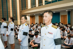 อธิการบดี มรภ.เทพสตรี นำคณะผู้บริหาร คณาจารย์ บุคลากร นักเรียน นักศึกษา ร่วมพิธีถวายพระพรชัยมงคล เนื่องในโอกาสวันเฉลิมพระชนมพรรษา สมเด็จพระนางเจ้าฯ พระบรมราชินี