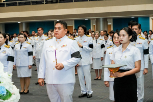 อธิการบดี มรภ.เทพสตรี นำคณะผู้บริหาร คณาจารย์ บุคลากร นักเรียน นักศึกษา ร่วมพิธีถวายพระพรชัยมงคล เนื่องในโอกาสวันเฉลิมพระชนมพรรษา สมเด็จพระนางเจ้าฯ พระบรมราชินี