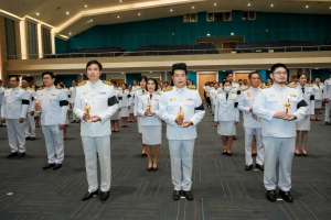 อธิการบดี มรภ.เทพสตรี นำคณะผู้บริหาร คณาจารย์ บุคลากร นักเรียน นักศึกษา ร่วมพิธีถวายพระพรชัยมงคล เนื่องในโอกาสวันเฉลิมพระชนมพรรษา สมเด็จพระนางเจ้าฯ พระบรมราชินี