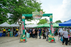 มรภ.เทพสตรี ร่วมพิธีเปิดงานตลาดนัดเกษตรกรสัญจร (Farmer Market) จ.ลพบุรี ครั้งที่ 2