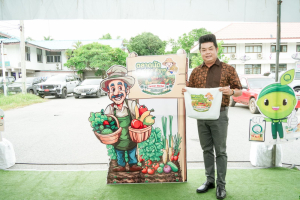มรภ.เทพสตรี ร่วมพิธีเปิดงานตลาดนัดเกษตรกรสัญจร (Farmer Market) จ.ลพบุรี ครั้งที่ 2