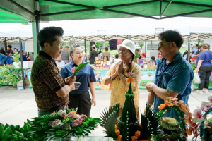 มรภ.เทพสตรี ร่วมพิธีเปิดงานตลาดนัดเกษตรกรสัญจร (Farmer Market) จ.ลพบุรี ครั้งที่ 2