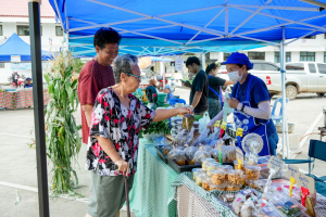 มรภ.เทพสตรี ร่วมพิธีเปิดงานตลาดนัดเกษตรกรสัญจร (Farmer Market) จ.ลพบุรี ครั้งที่ 2