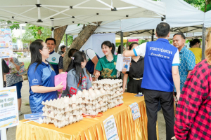 มรภ.เทพสตรี ร่วมพิธีเปิดงานตลาดนัดเกษตรกรสัญจร (Farmer Market) จ.ลพบุรี ครั้งที่ 2