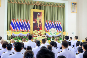 มรภ.เทพสตรี ร่วมพิธีวันที่ระลึกพระบาทสมเด็จพระปกเกล้าเจ้าอยู่หัว