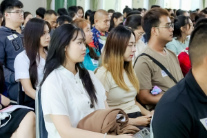 คณะวิทยาการจัดการ มรภ.เทพสตรี จัดปฐมนิเทศนักศึกษาใหม่ภาคพิเศษ พร้อมจัดกิจกรรมสานสัมพันธ์ ร่วมใจน้องพี่ Management ประจำปีการศึกษา 2568