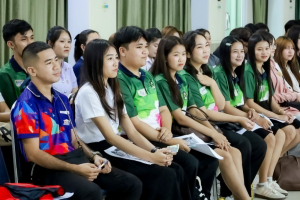 คณะวิทยาการจัดการ มรภ.เทพสตรี จัดปฐมนิเทศนักศึกษาใหม่ภาคพิเศษ พร้อมจัดกิจกรรมสานสัมพันธ์ ร่วมใจน้องพี่ Management ประจำปีการศึกษา 2568