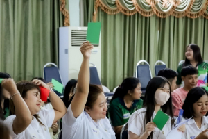 คณะวิทยาการจัดการ มรภ.เทพสตรี จัดปฐมนิเทศนักศึกษาใหม่ภาคพิเศษ พร้อมจัดกิจกรรมสานสัมพันธ์ ร่วมใจน้องพี่ Management ประจำปีการศึกษา 2568