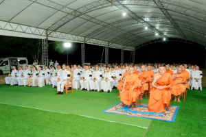 มรภ.เทพสตรี ร่วมพิธีเชิญพุ่มดอกบัวประดิษฐ์ไปถวายสักการะพระศรีมหาโพธิทศมราชบพิตรประจำจังหวัดลพบุรี และร่วมพิธีเดินประทักษิณรอบพระศรีมหาโพธิทศมราชบพิตร เนื่องในวันวิสาขบูชา ประจำปีพุทธศักราช 2569