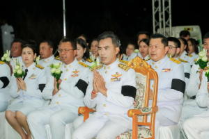มรภ.เทพสตรี ร่วมพิธีเชิญพุ่มดอกบัวประดิษฐ์ไปถวายสักการะพระศรีมหาโพธิทศมราชบพิตรประจำจังหวัดลพบุรี และร่วมพิธีเดินประทักษิณรอบพระศรีมหาโพธิทศมราชบพิตร เนื่องในวันวิสาขบูชา ประจำปีพุทธศักราช 2569